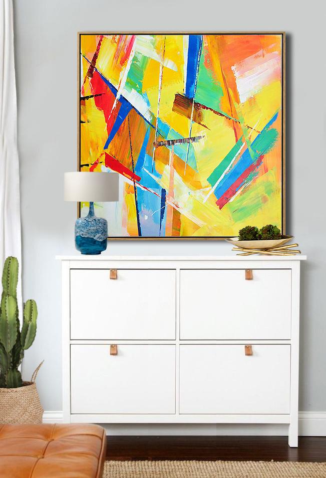 Palette Knife Contemporary Art #L42A